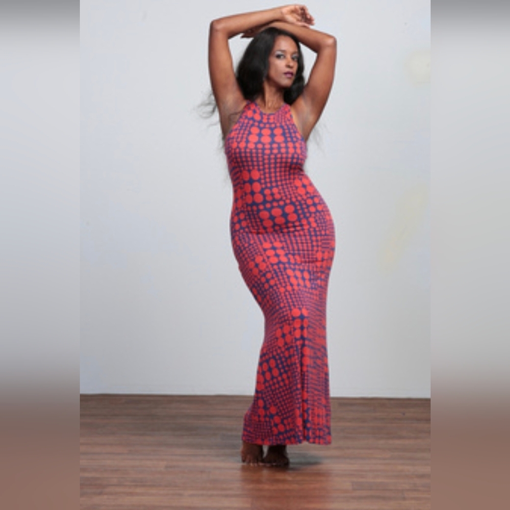 IJOAH floor length T back sundress